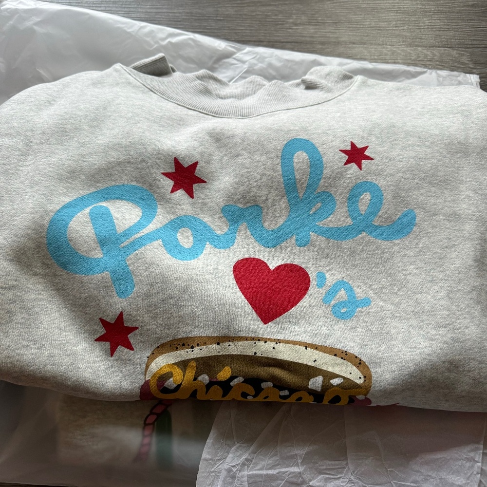 PARKE Chicago Graphic Mockneck NWT - Picture 2 of 6